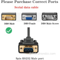 USB-A TO DP9 serial cable line converter protection